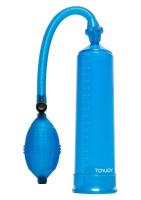 Toy Joy Power Pump - помпа для члена, 20.5х5.5 см (голубой)