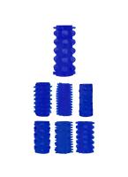 Набор насадок для члена Penis Sleeve Kits от Chisa Novelties (синий)