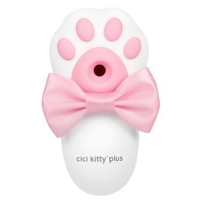 Otouch Cici Kitty - Вакуумный стимулятор клитора, 13х5 см  (белый)