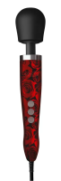 Doxy Die Cast - Вибратор-микрофон в алюминиево-титановом корпусе, 34х6 см (розы)