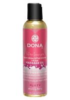 Dona Scented Massage Oil Flirty Aroma: Blushing Berry нежное массажное масло, 110 мл
