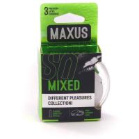 Maxus Mixed №3 - Набор из трех видов презервативов (3 шт)
