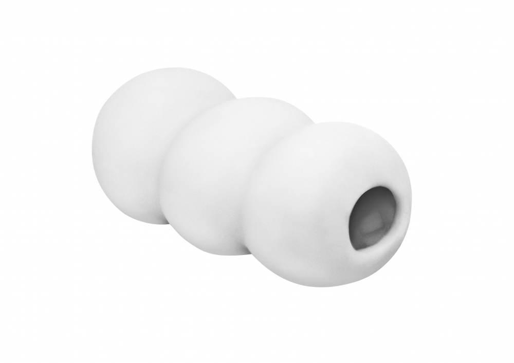 Marshmallow Sweety - Карманный мастурбатор 8х4 см (белый) от ero-shop