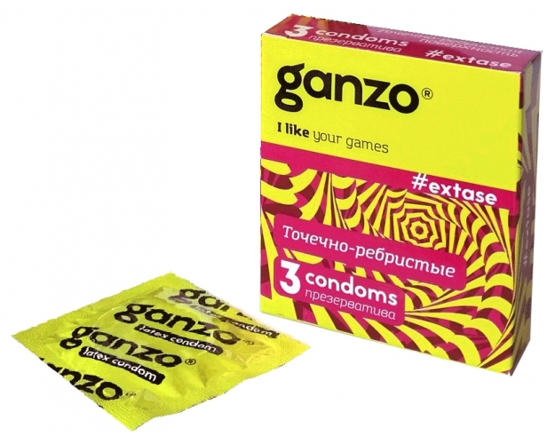 Презервативы GANZO Extase No3