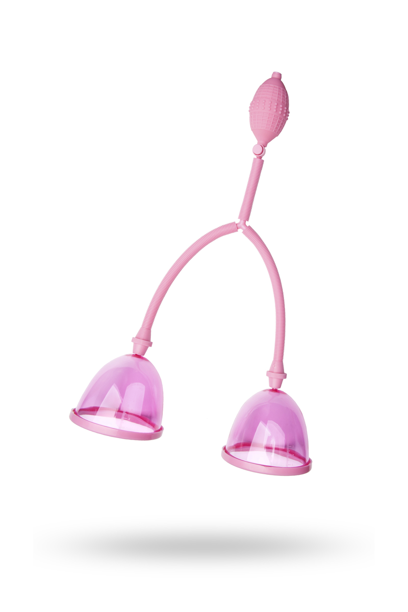 ToyFa вакуумный массажёр для груди розового цвета, 11.5 см - фото 1