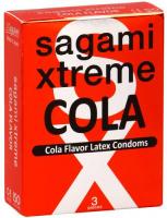Sagami №3 Xtreme Cola - японские презервативы с ароматом кока-колы, 19 см