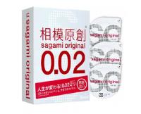Полиуретановые презервативы Sagami Original 0.02, 3 шт.