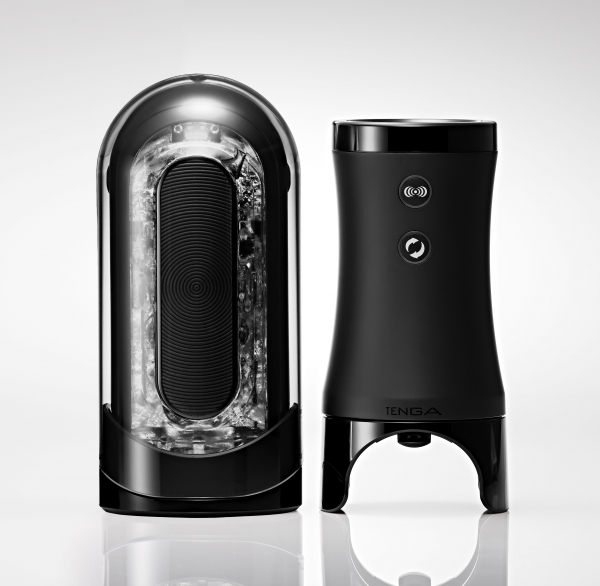 Tenga FLIP Zero Electronic - Мастурбатор с вибрацией, 19,5 см (черный)