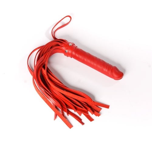 Плеть с рукоятью-фаллоимитатором Ракета-А, 50 см (красный) от ero-shop