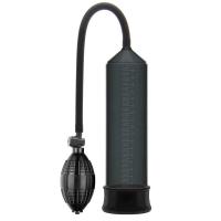 Erozon Penis Pump вакуумная помпа для члена, 24.5х6.3 см (чёрный) 