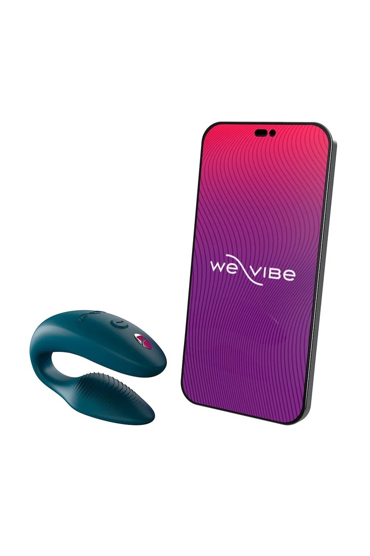 We-Vibe Sync 2 - Вибратор для пар, 7,8 см (зеленый)
