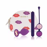 Rianne S First Vibe Kit - Секс-Набор: 3 стимулятора в модной косметичке (разноцветный)