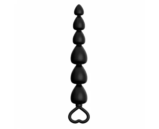 Браззерс - Анальная елочка - 14.8х3.2 см (чёрный) - фото 1