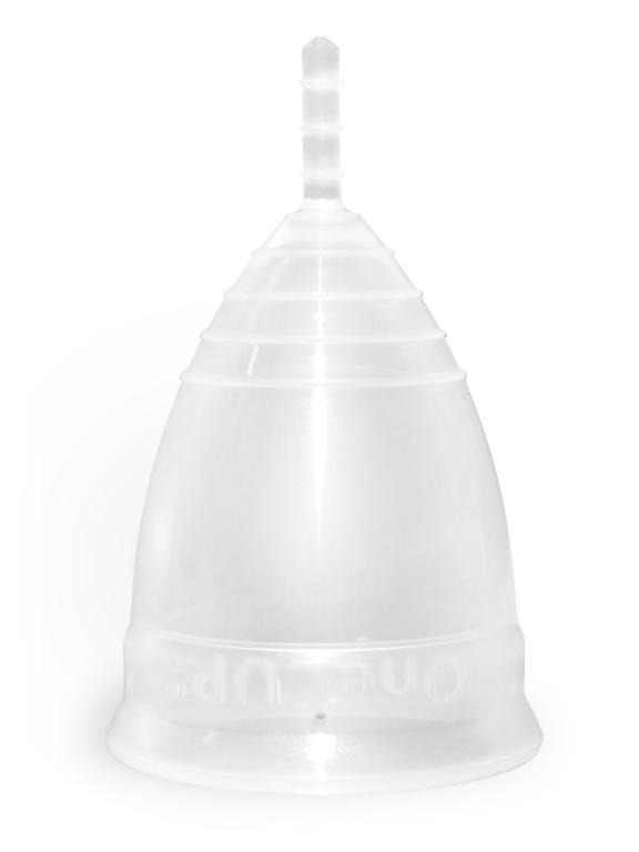 Менструальная чаша OneCUP-L SPORT, 37 мл (прозрачная) - фото 1