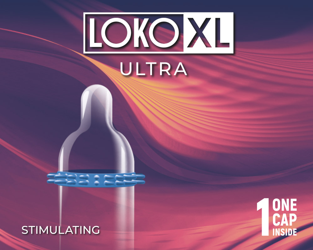 SITABELLA LOKO XL ULTRA - Насадка стимулирующая с возбуждающим эффектом, 19,5 см