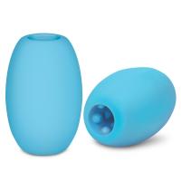Zolo Mini Stroker Dome - Двухсторонний мини-мастурбатор, 7.6х4.8 см (голубой)