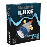 Презервативы с усиками и пупырышками Глубинная Бомба - Luxe Maxima, 1 шт