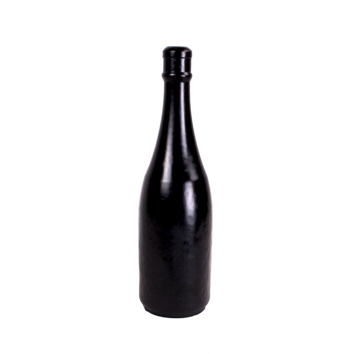 Бутылка для фистинга Champagne Bottle Medium, 34.5 см (чёрный)