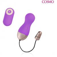 COSMO Небольшое виброяйцо для стимуляции эрогенных зон, 6.2 см (фиолетовый)