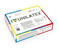 Unilatex Multifruits ароматизированные латексные презервативы, 144 шт