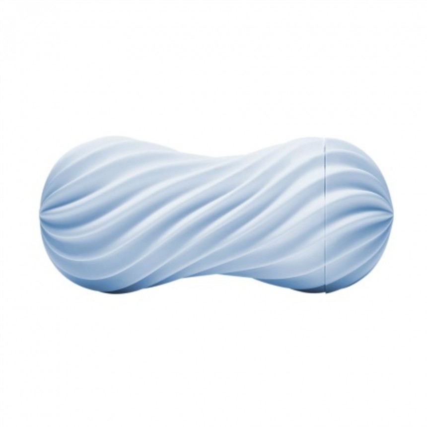 Tenga Flex Bubbly Blue - Мастурбатор нереалистичный, 17,6 см (голубой) - фото 1