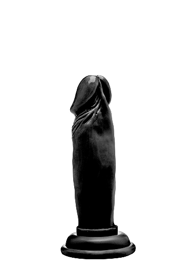 Черный фаллоимитатор-реалистик с мощной присоской Realistic Cock, 15х3.5 см (чёрный) от ero-shop