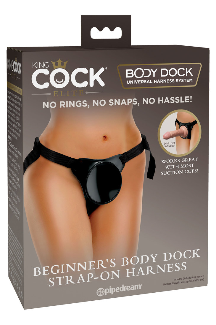 Comfy Body Dock Strap-On Harness - Трусы (черный)