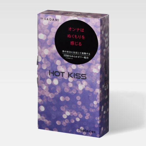 Sagami Hot Kiss - латексные презервативы с возбуждающим эффектом, 18 см от ero-shop