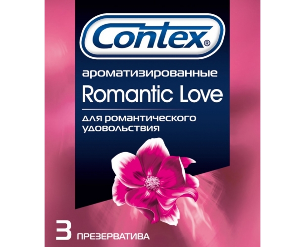 Нежные презервативы Contex Romantic Love (3 шт)