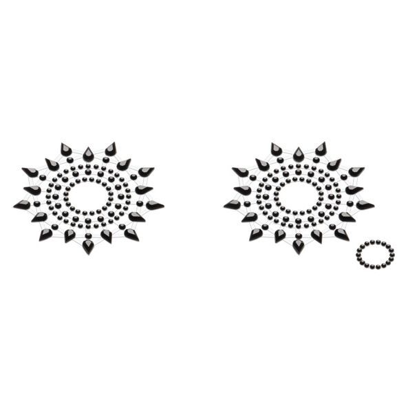 Breast jewelry Стикер Crystal Stiker черный в наборе 2 шт