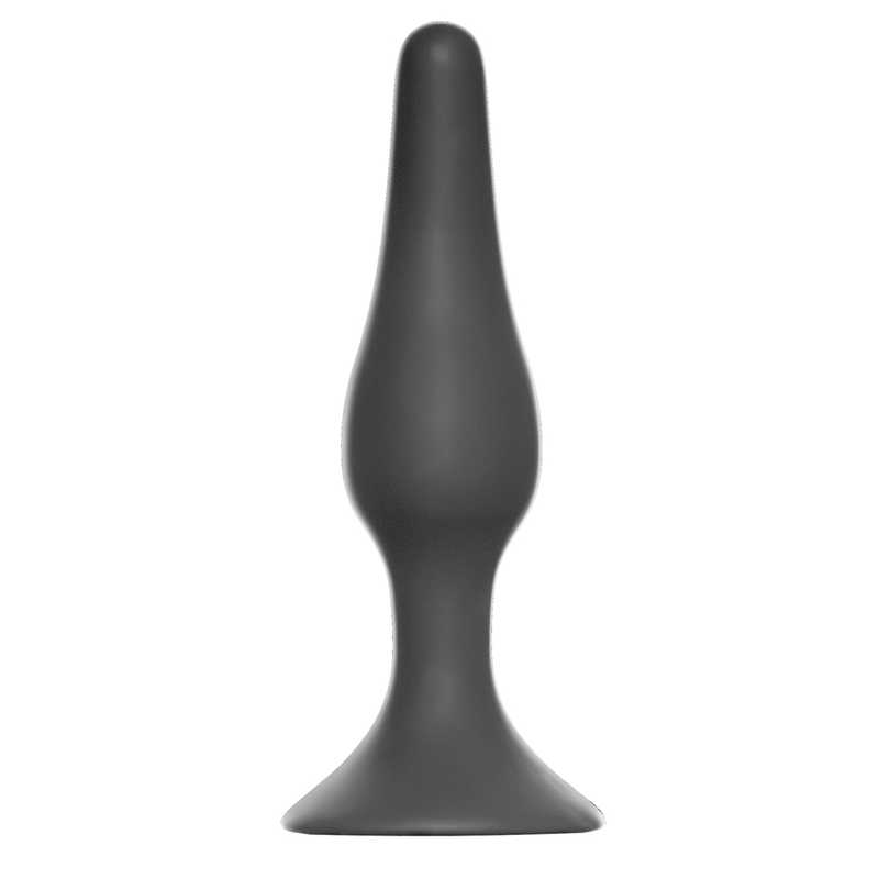 Анальная пробка Slim Anal Plug Large Black 12.5 см (серый) от ero-shop