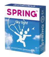SPRING™ Sky Light - Презервативы, 19,5 см 3 шт (ультра-тонкие)