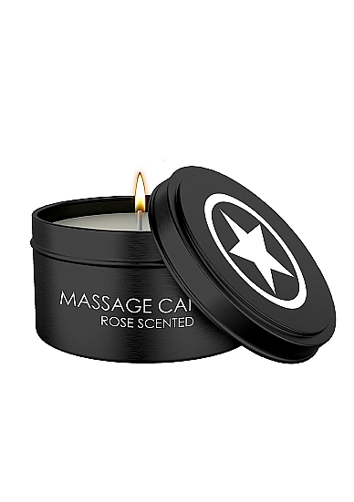 OUCH! Massage Candle массажная свеча с ароматом розы, 100 г - фото 1