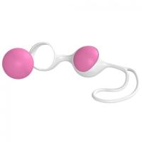 Discretion Love Balls Minx - Вагинальные шарики в силиконовой оболочке, 3.5 см (розовый)