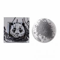 Laboratory Katrin Animal Panda bomb - Бурлящий шар для ванн с белым углём, 130 г