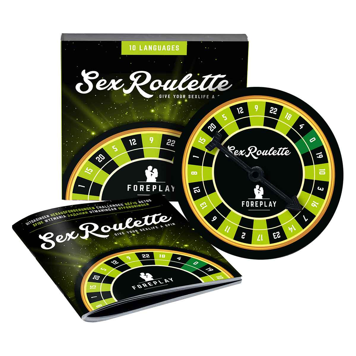 Sex Roulette Foreplay - Игра настольная рулетка 
