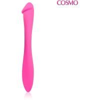 Двухсторонний фаллоимитатор Cosmo 22,5 см (розовый)