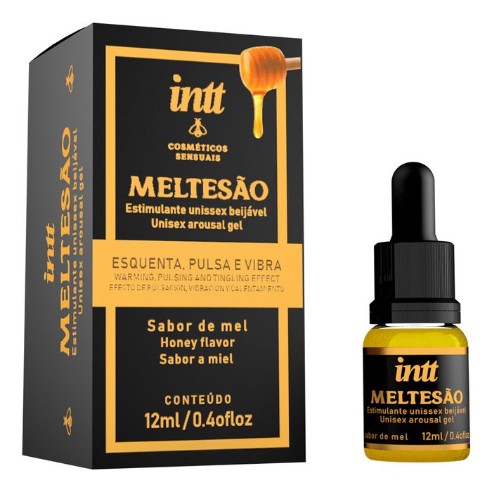 Intt Meltesão - возбуждающий унисекс гель с медовым вкусом, 12 мл - фото 1