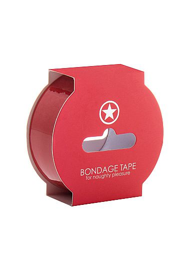 Красная лента Non Sticky Bondage Tape - 17,5 м. от ero-shop