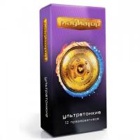 Гладиатор - Большая упаковка ультратонких презервативов (12 шт)