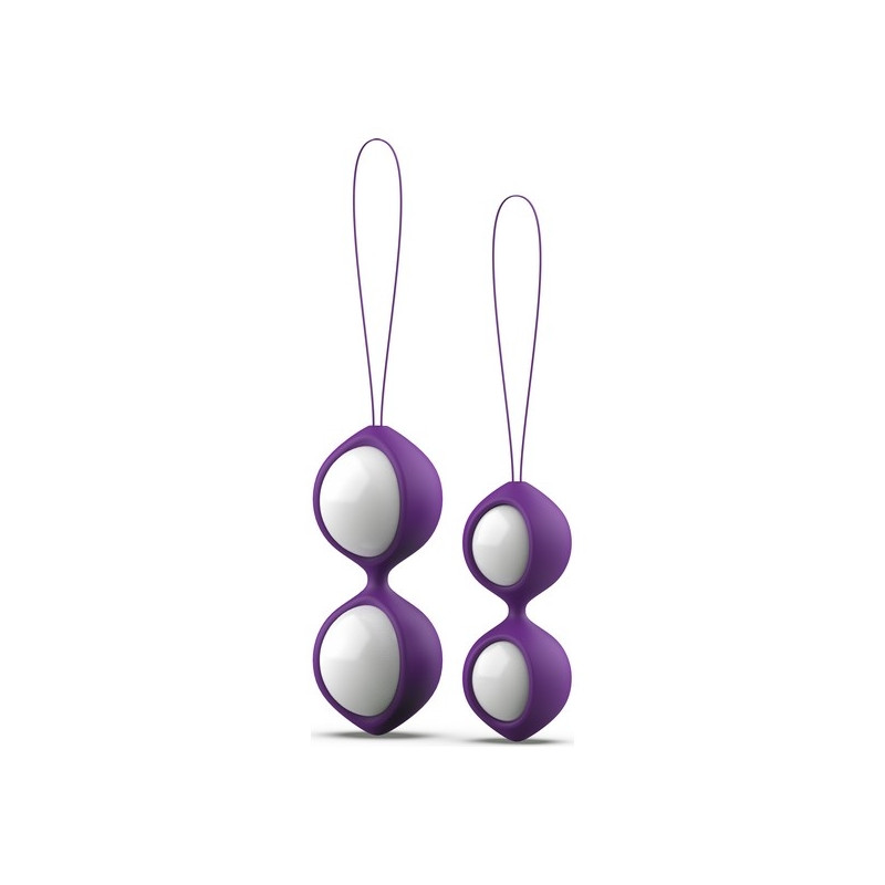 Bswish Bfit Classic вагинальные шарики со смещенным центром тяжести, 2.8 и 3.8 см (фиолетовый)
