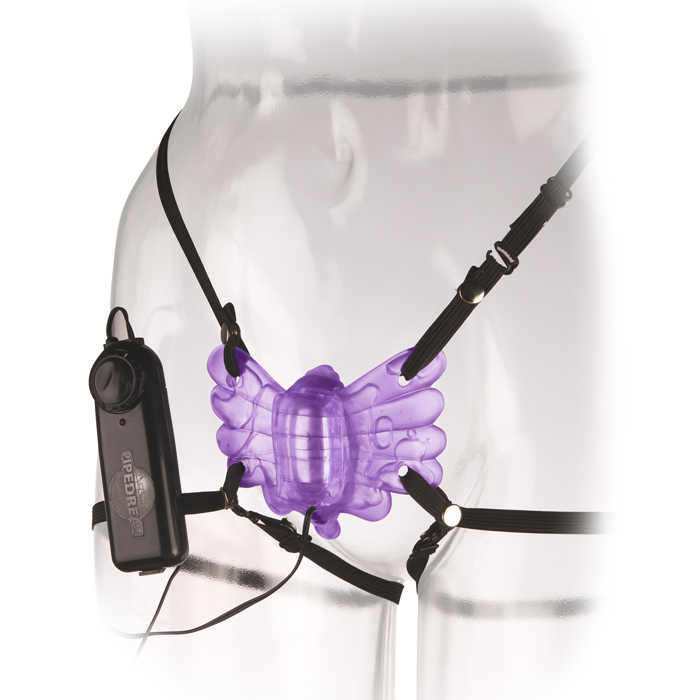 Клиторальный вибратор-бабочка для трусиков Classix -  Pipedream (розовый) от ero-shop
