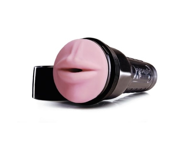 Мастурбатор-ротик Fleshjack Pink Mouth (розовый)
