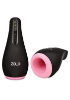Zolo Heatstroke Vibrating Masturbator - Автоматический мастурбатор с функцией вибрации и согревающим эффектом, 21.6х8.9 см