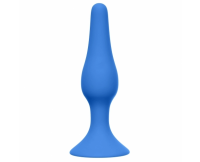 Lola Slim Anal Plug Small - Анальная пробка с тонким кончиком, 10.5 см (синий)