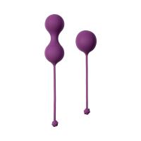 Lola Games Love Story Carmen набор вагинальных шариков со смещенным центром тяжести, 3.2 и 3.5 см (фиолетовый)