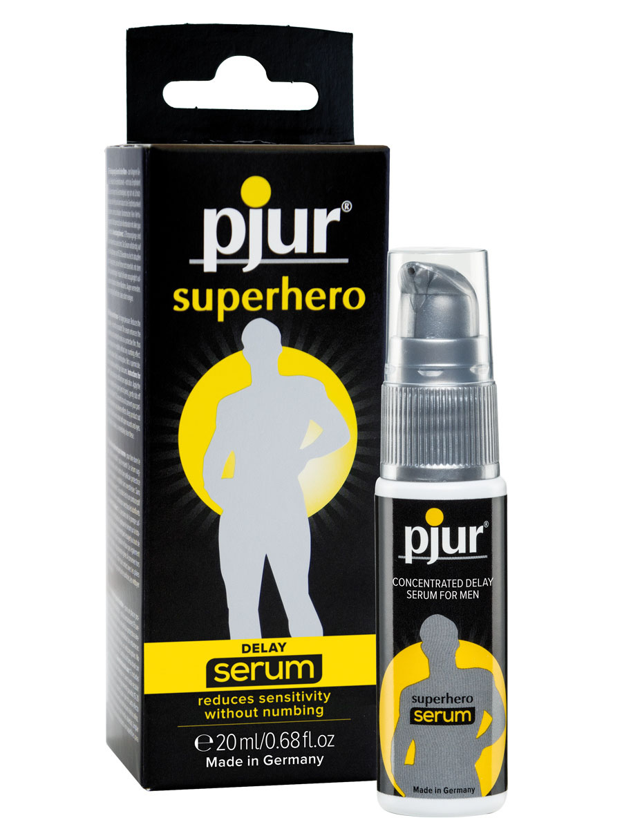 Pjur Superhero Delay Serum for Men - Пролонгирующая сыворотка, 20 мл - фото 1