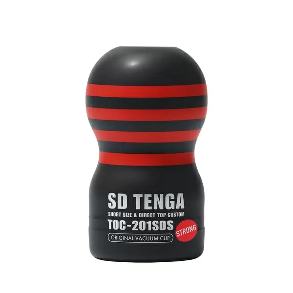 Tenga SD Original Vacuum Cup Strong - Мастурбатор, 12 см (черный) - фото 1