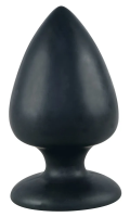 Анальная пробка Black Velvets Extra, 14 см (чёрный)