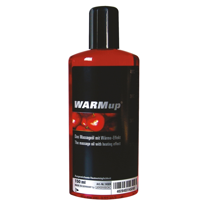 Joy Division Warm up Kirsch - Массажное масло с согревающим эффектом, 150 мл. (вишня) от ero-shop